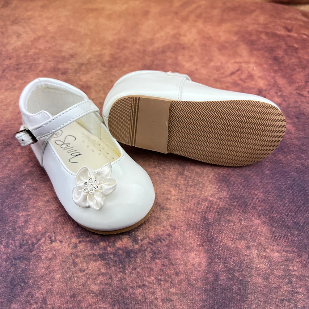 Sevva Girls Shoes White 603B