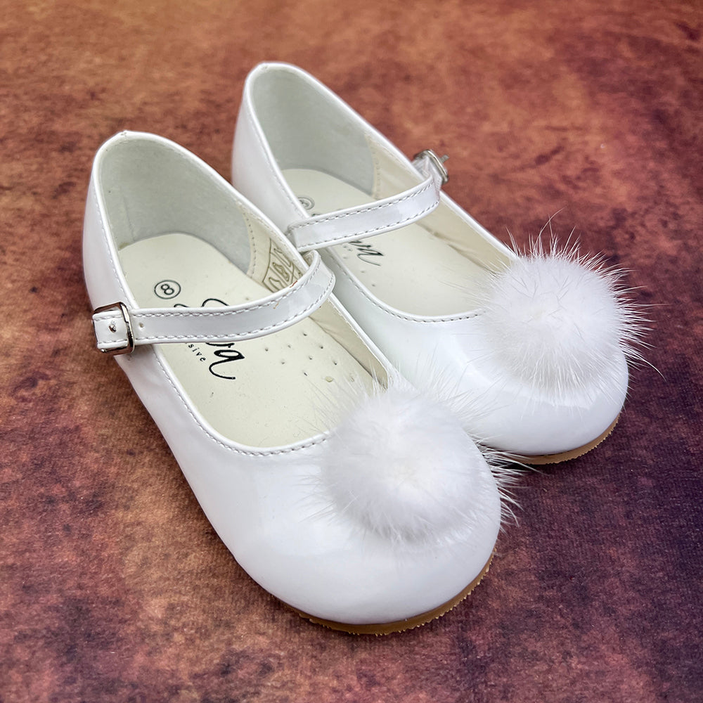 Sevva Girls Shoes White Hazel