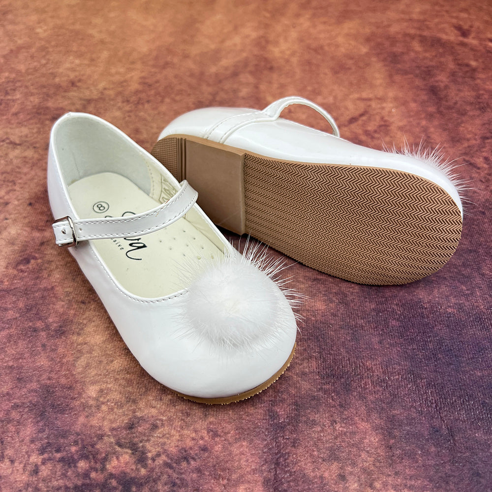 Sevva Girls Shoes White Hazel