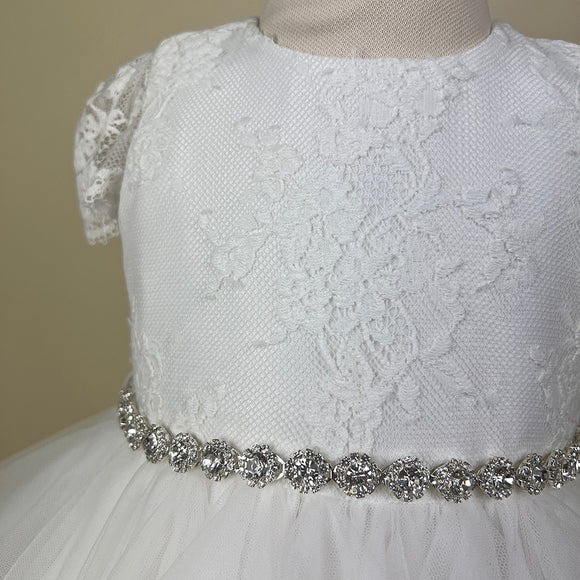 Teter Warm Christening Dress White B93