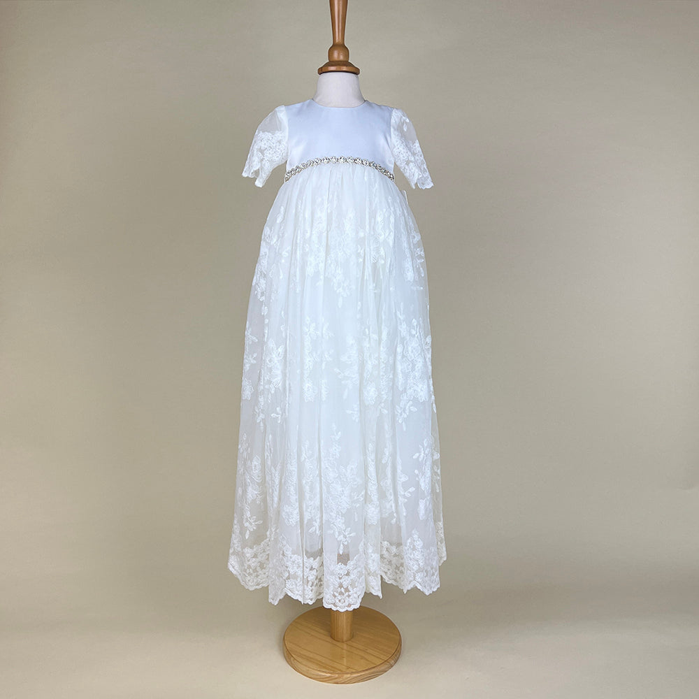 Teterwarm Christening Gown White B118