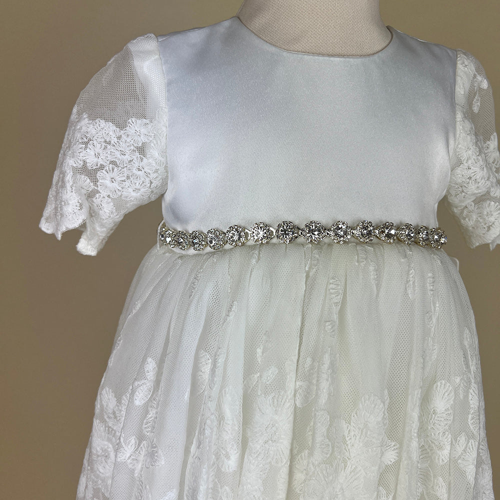 Teterwarm Christening Gown White B118