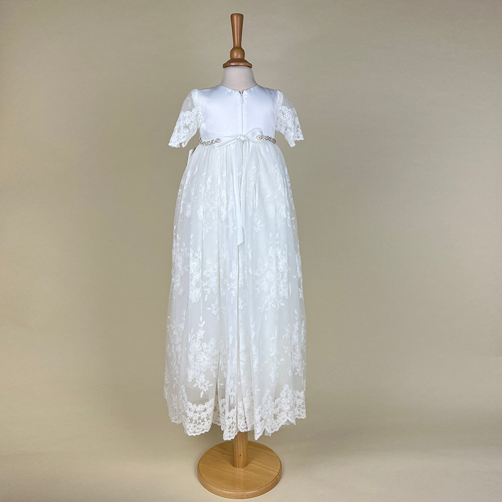 Teterwarm Christening Gown White B118