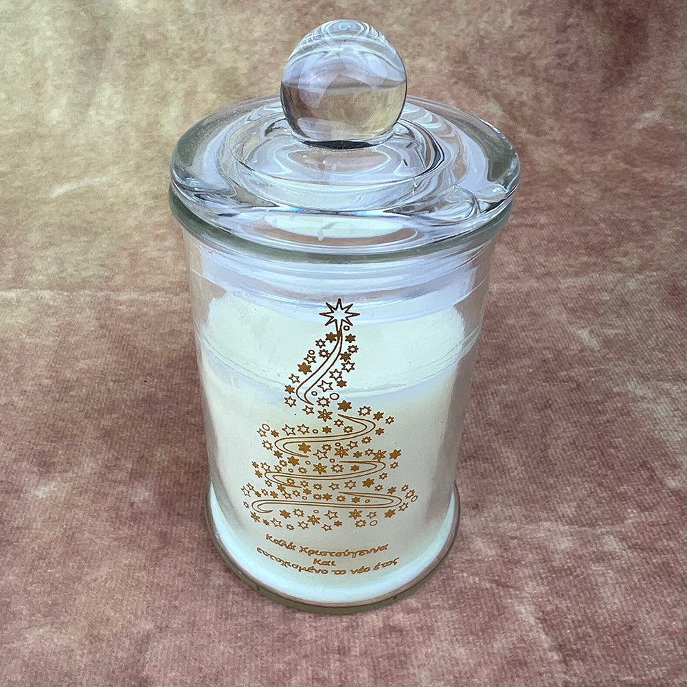 Vanilla Scented Candle Merry Christmas TF1422