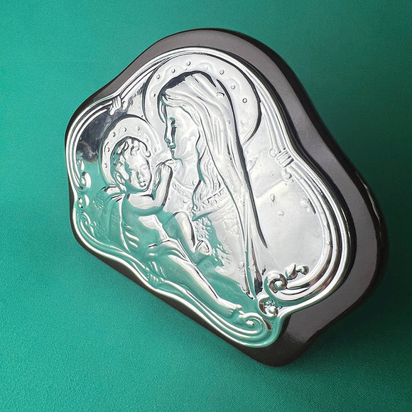 Virgin Mary Baby Jesus Icon Favour Bonboniere