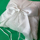 Wedding Ring Cushion Ivory