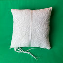 Wedding Ring Cushion Ivory