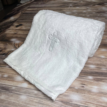 White Bath Towel Miropani