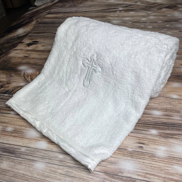 White Bath Towel Miropani