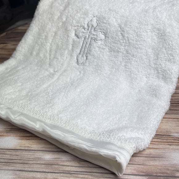 White Bath Towel Miropani
