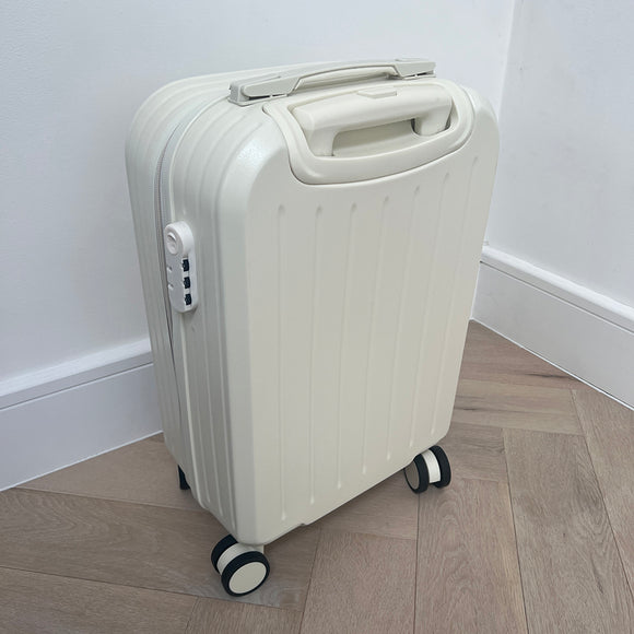 White Carry On Suitcase Greek Orthodox Christening Box