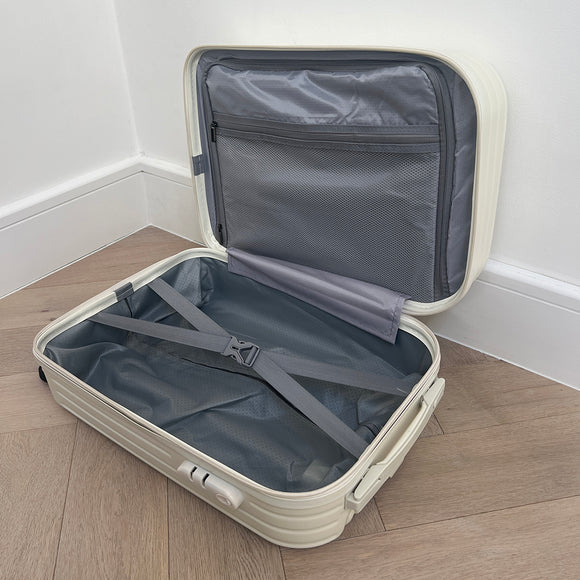 White Carry On Suitcase Greek Orthodox Christening Box