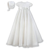 001032 Sarah Louise Christening Gown Ivory