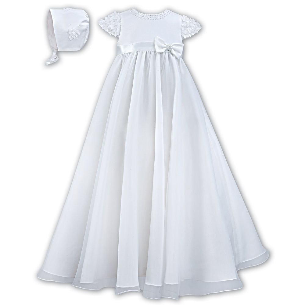 001032 Sarah Louise Christening Gown White