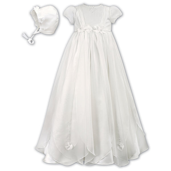 001050 Sarah Louise Christening Gown Ivory