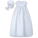 001051 Sarah Louise Christening Gown Worn By Baby Girl White