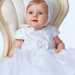 001051 Sarah Louise Christening Gown Worn By Baby Girl
