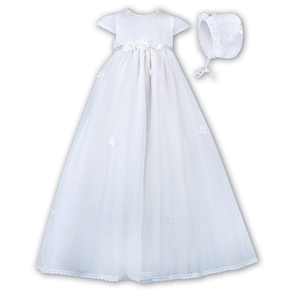 001056 Sarah Louise Christening Gown White