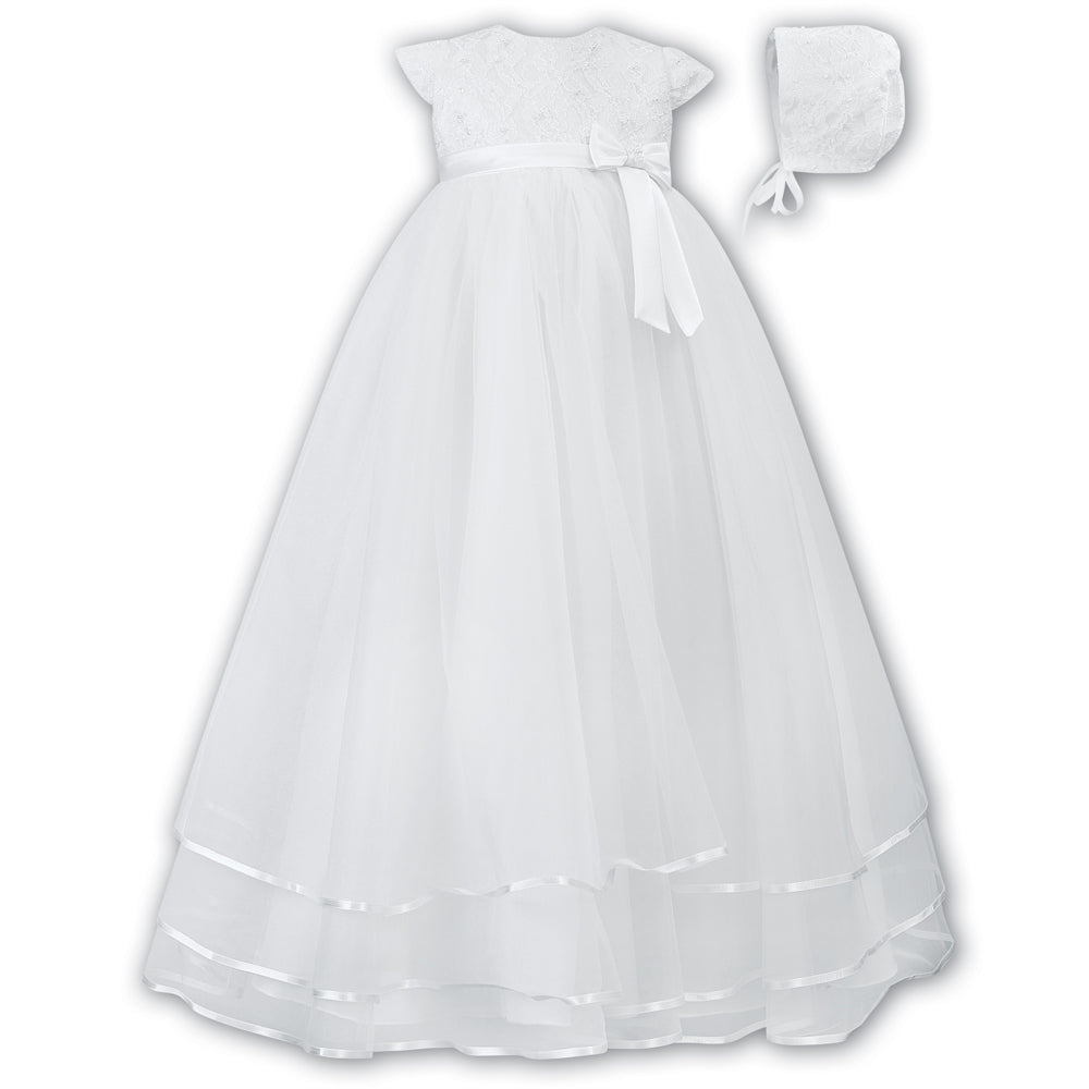 001069 Sarah Louise Christening Gown White