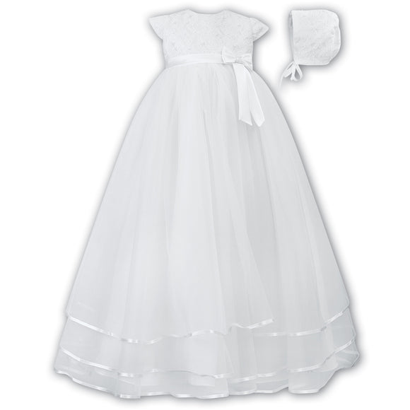 001069 Sarah Louise Christening Gown White