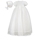 001087 Sarah Louise Christening Gown Ivory