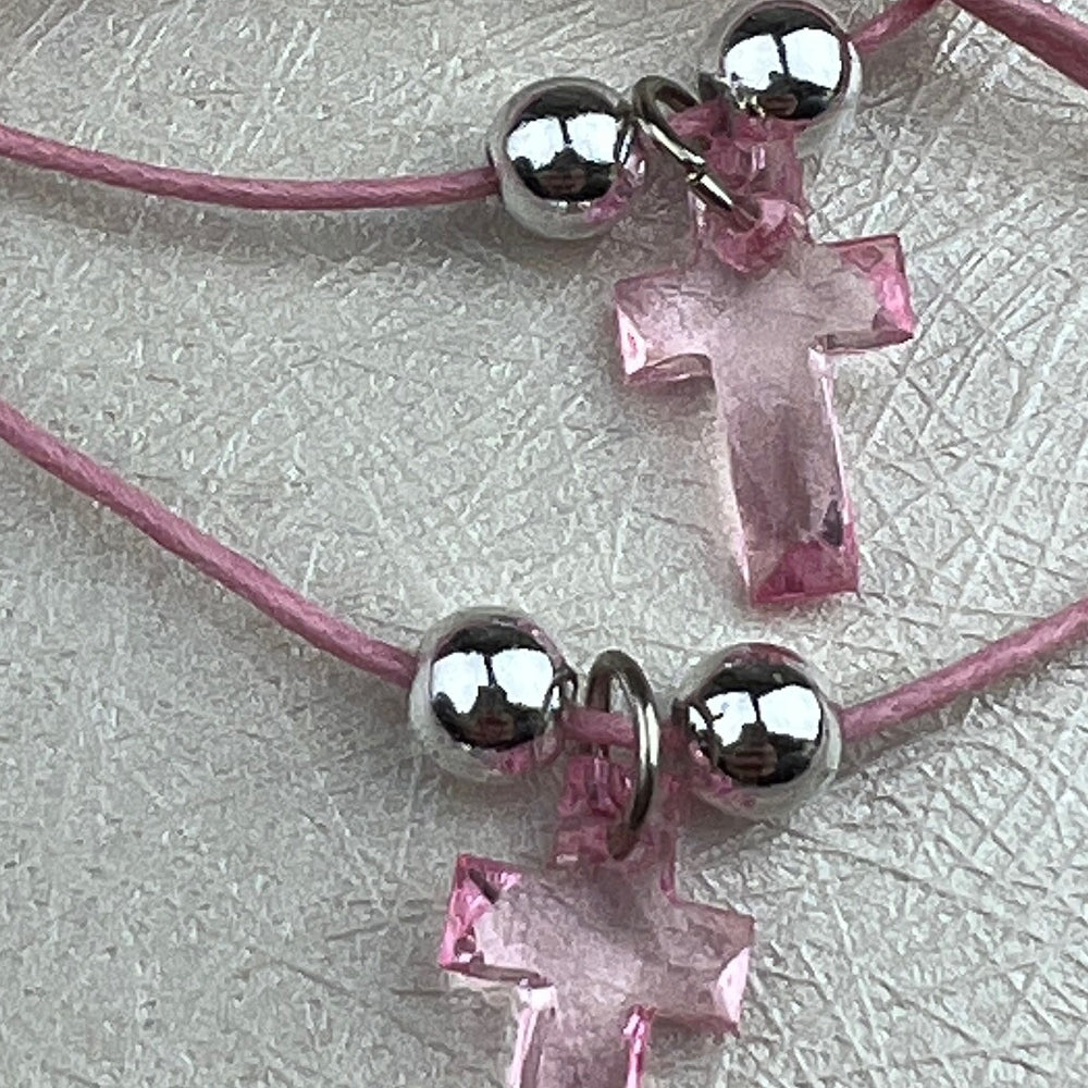 11433 Martyrika Witness Pins Bracelet Pink Zoom