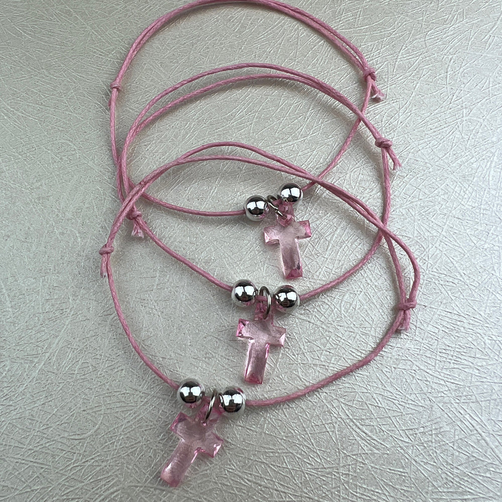 11433 Martyrika Witness Pins Bracelet Pink