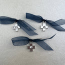 8493 Martyrika Witness Pins Navy Blue