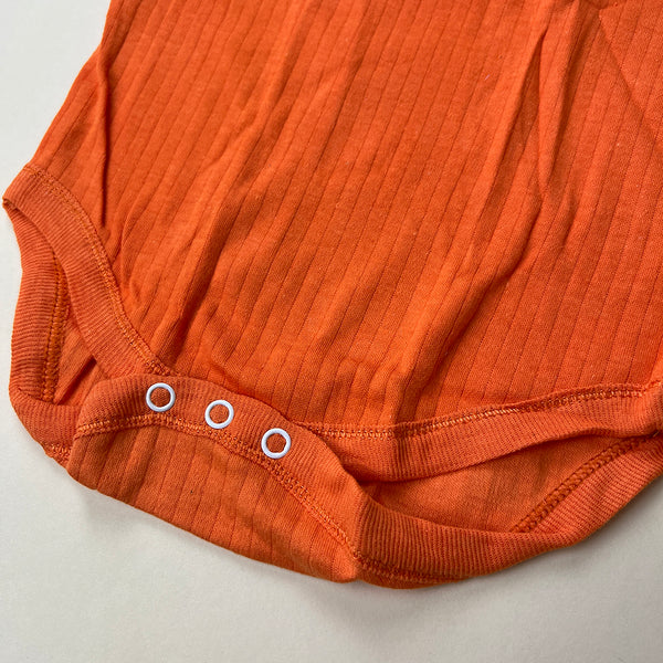 Baby Bodysuit 2 Pack TBBBS2P Orange