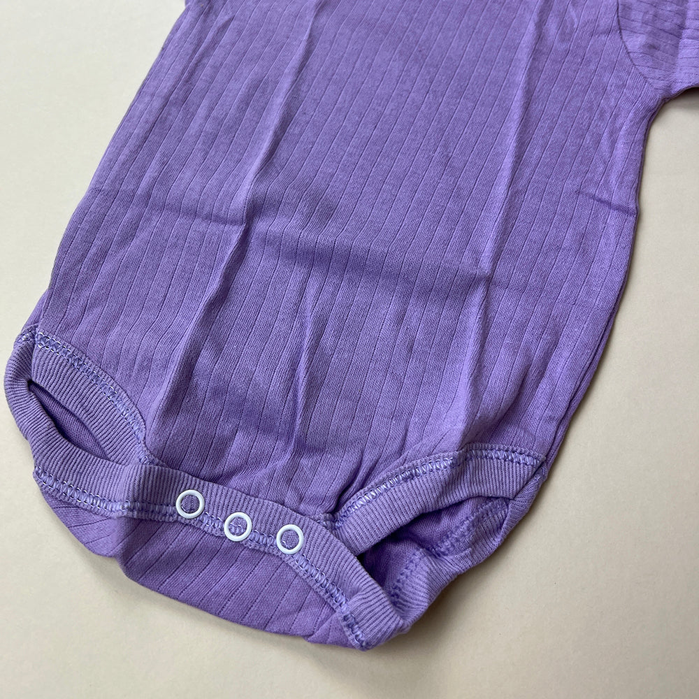 Baby Bodysuit 2 Pack TBBBS2P Purple