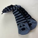 Boys Grip Socks 333 Black Grey