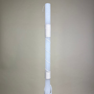 CCLR1 Christening Candle Lampada Ivory