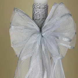 CCLRB1 Christening Candle Lampada Silver Zoom