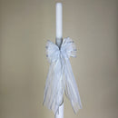 CCLRB1 Christening Candle Lampada Silver