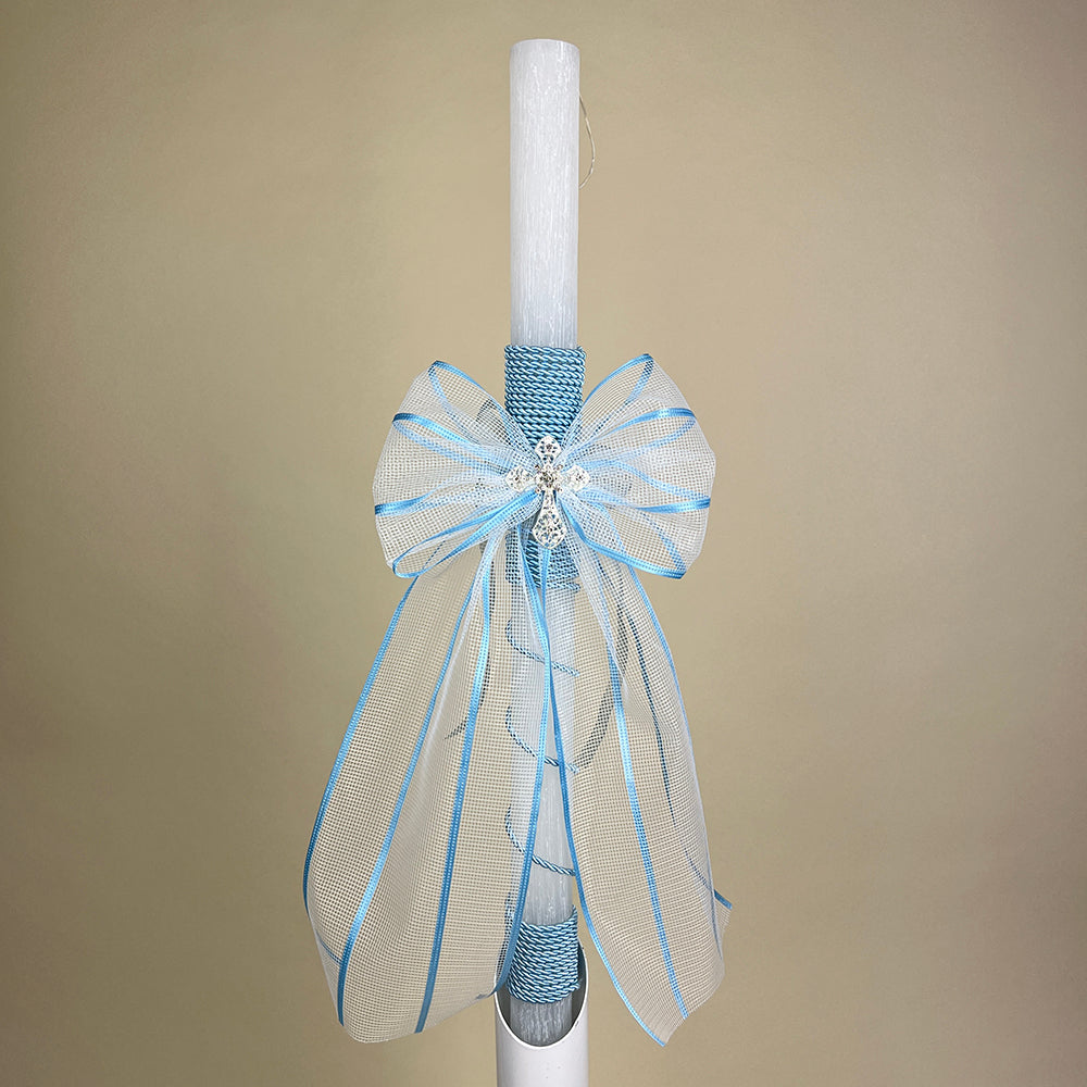 CCLRB1C2 Christening Candle Lampada Blue