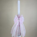 CCLRB1C2 Christening Candle Lampada Pink