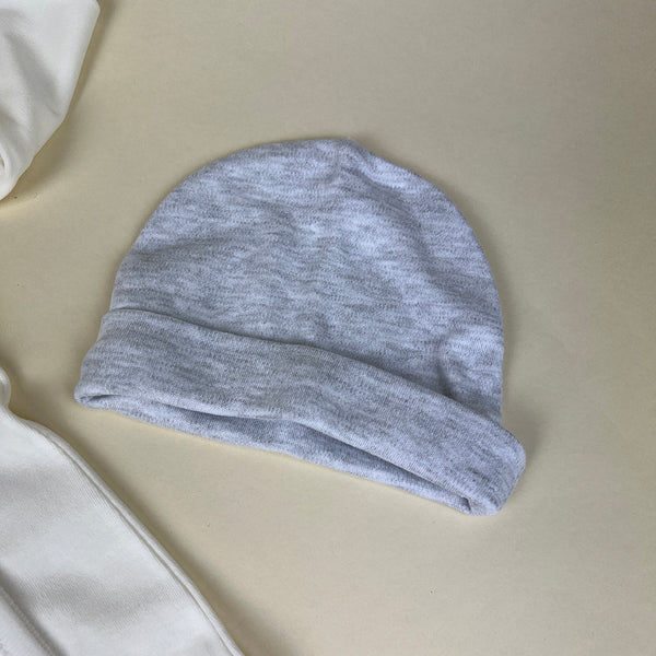 Caramello Baby Grow Set 0850090 White Grey hat