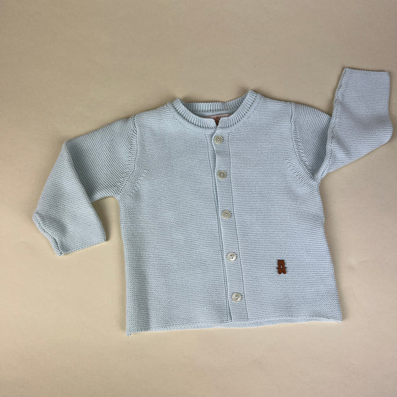 Caramello Baby Grow Set 10479007 White Blue Cardigan