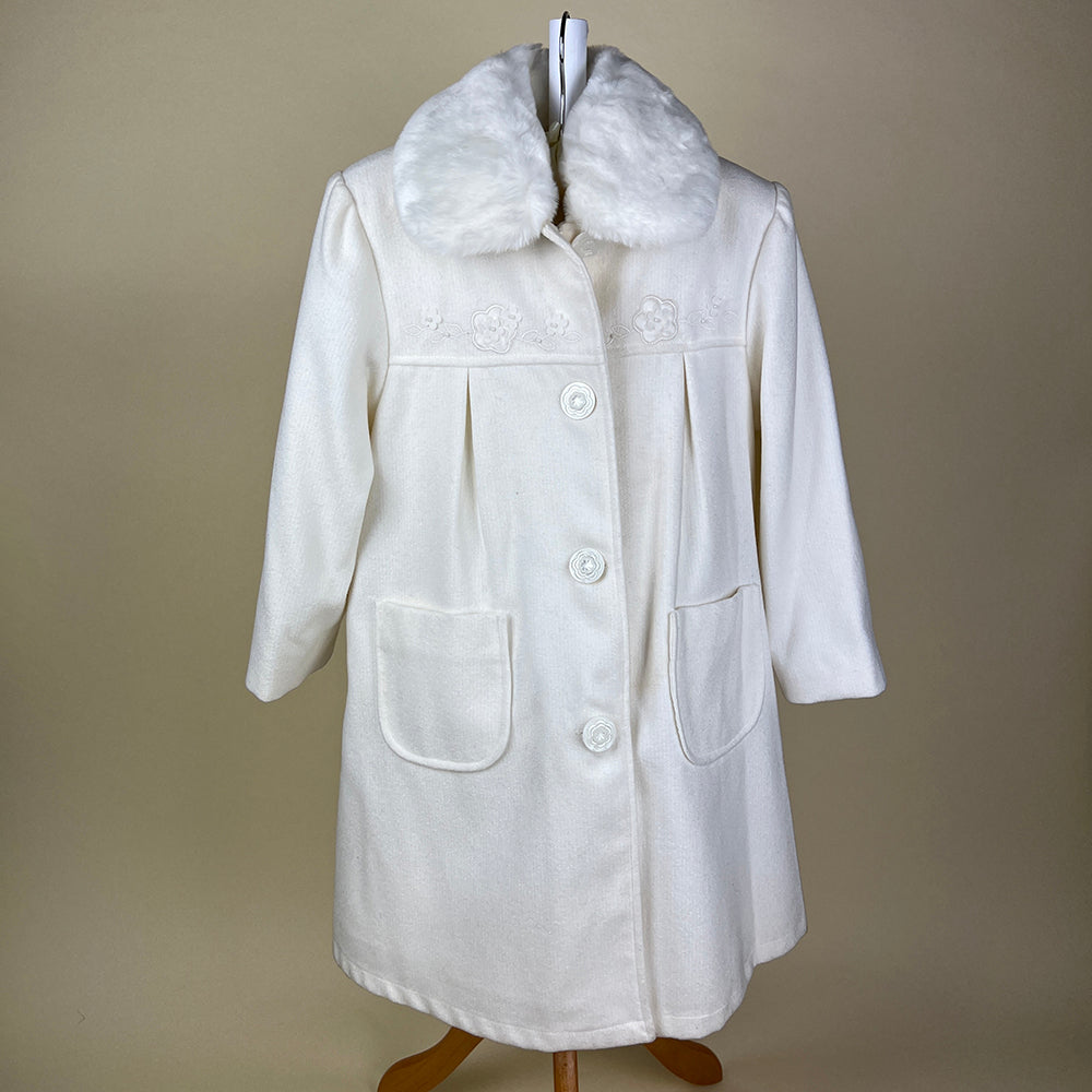 Couche Tot 2 Piece Dress Coat Set K1080B Ivory