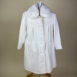 Couche Tot 2 Piece Dress Coat Set K1080B Ivory
