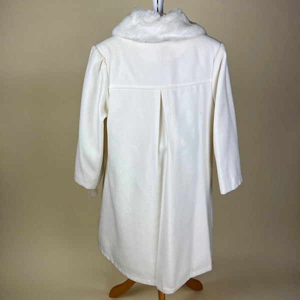 Couche Tot 2 Piece Dress Coat Set K1080B Ivory Back