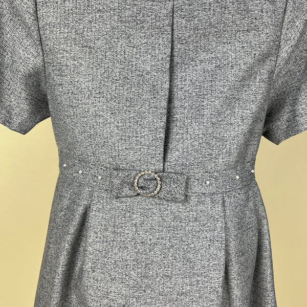 Couche Tot 3 Piece Dress Coat Set G8011 Grey Detail