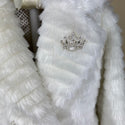 Couche Tot 3 Piece Girls Coat Set 3202 Ivory Detail