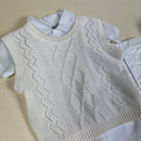 Couche Tot 4 Piece Outfit 6996 White Ivory