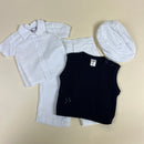 Couche Tot 4 Piece Outfit 6996 White Navy