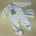 Couche Tot Baby Grow 309 Ivory Blue