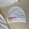 Couche Tot Baby Grow 309 Ivory Pink Hat