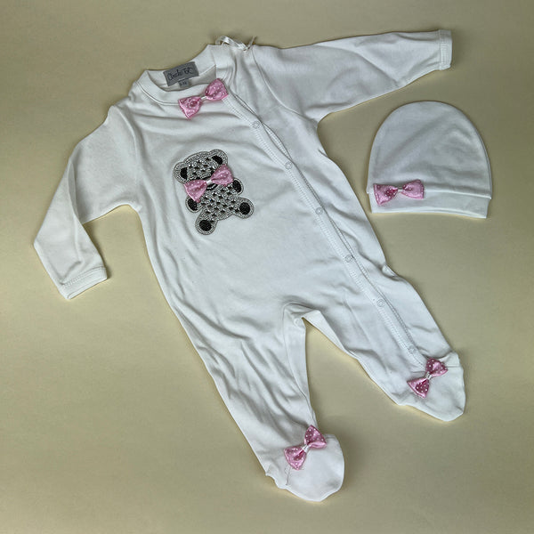 Couche Tot Baby Grow 309 Ivory Pink