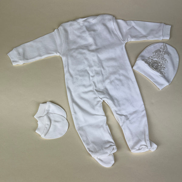 Couche Tot Baby Grow CT405 Ivory Back