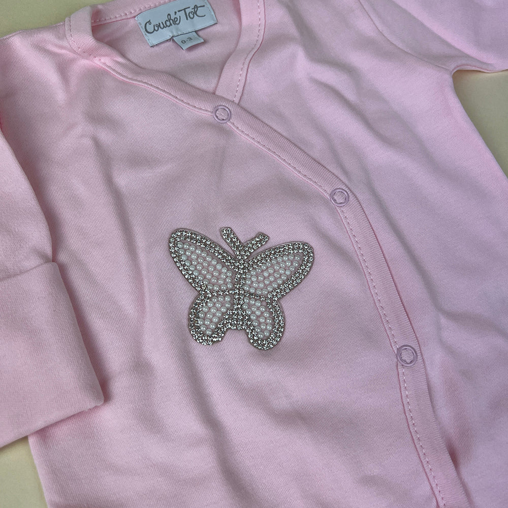 Couche Tot Baby Grow Set CT4041 Pink Detail